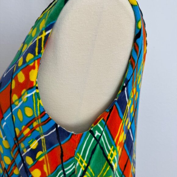 Lovely 1960's "The Lilly" Lilly Pulitzer Velvet Maxi Dress HTF Vintage Sz 16 XL - Picture 14 of 16